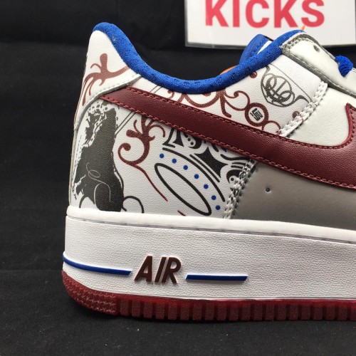Lebron James X Air Force 1 Collection Royale